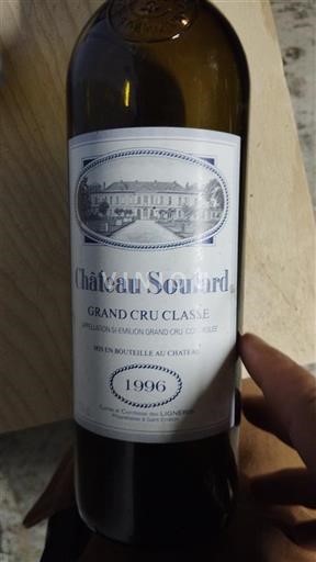 Bordeaux Saint-Émilion Grand Cru Classé Château Soutard 1996