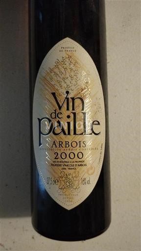 Jura Arbois Fruitière Vinicole Arbois Vin de Paille 2000