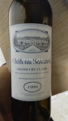 Bordeaux Saint-Émilion Grand Cru Grand Cru Classé Château Soutard 1996