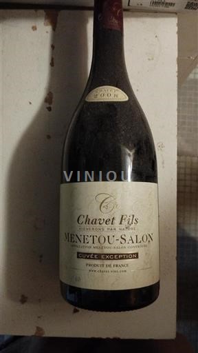 Loire Valley Menetou-Salon Chavet Fils Exception 2008