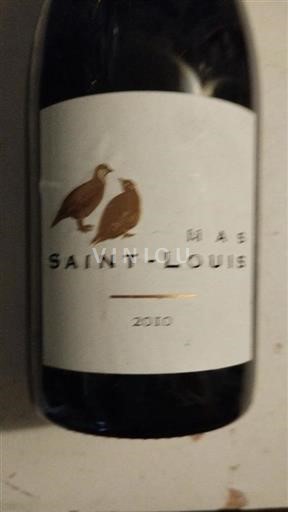 Vale do Ródano Châteauneuf-du-Pape Mas Saint-Louis 2010