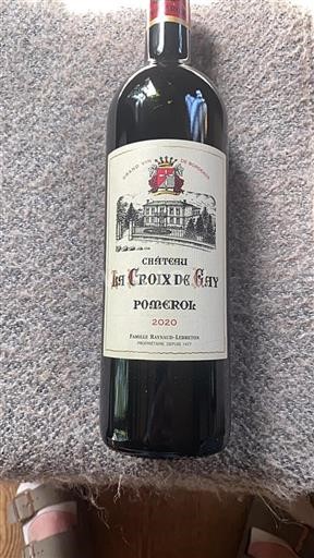 Bordeaux Pomerol Château La Croix de Gay 2020
