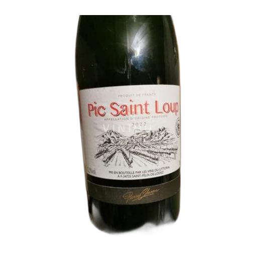 Vin Rouge sec Pierre Clavel 2022 France Languedoc Pic-saint-loup