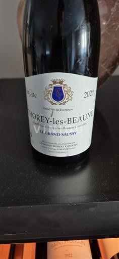 Bourgogne Chorey-lès-beaune Domaine Robert Gibourg Le Grand Saussy 2020