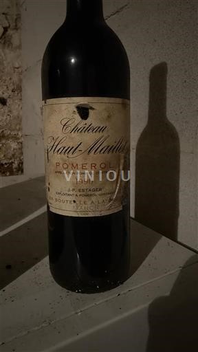 Bordeaux Pomerol Château Haut-Maillet 1990