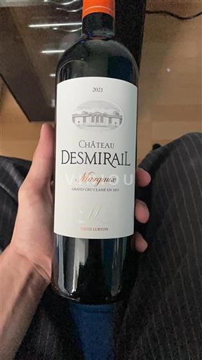 Bordeaux Margaux Grand Cru Château Desmirail 2021