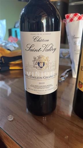 Bordeaux Saint-Émilion Grand Cru Château Saint-Valéry 2019