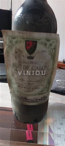Bordeaux Montagne Saint-Émilion Château Roc de Calon 1982