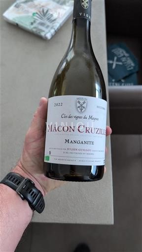 Bourgogne Mâcon og mâcon-landsbyer Clos des vignes du Maynes Manganite 2022