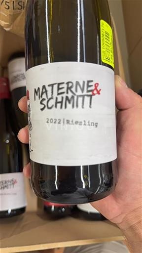 Alsazia Non specificato Materne & Schmitt Riesling 2022
