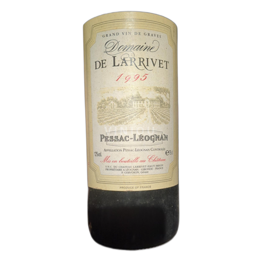 Bordeaux Pessac-Léognan Domaine de Larrivet 1995