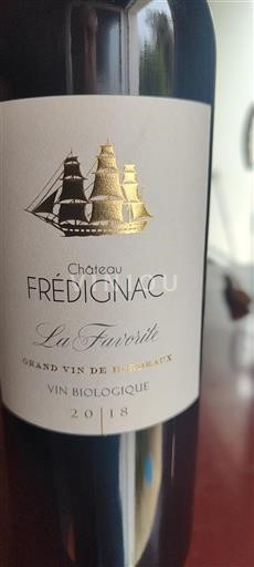 Bordeaux Château Frédignac La Favorite 2018