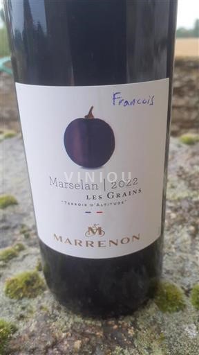 Valle del Rodano Luberon Marrenon Les Grains 2022