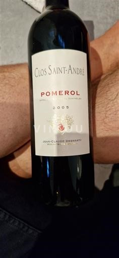 Bordeaux Pomerol Clos Saint-André 2005
