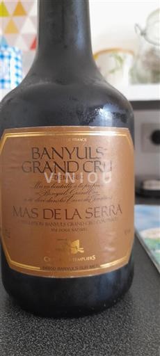 Roussillon Banyuls Grand Cru Grand Cru Cave des Templiers Mas de la Serra 2003