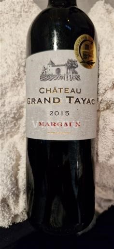 Bordeaux Margaux Château Grand Tayac 2015