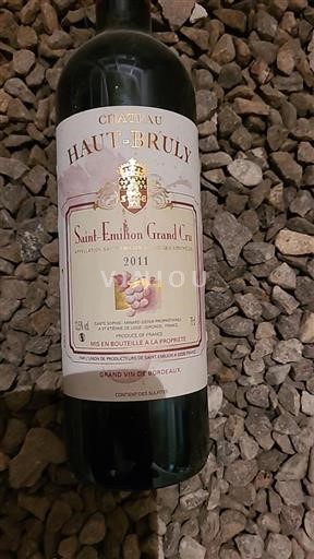 Bordeaux Saint-Émilion Grand Cru Grand Cru Château Haut-Bruly 2011