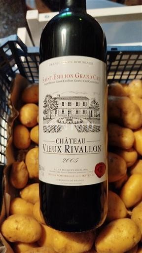 Bordeaux Saint-Émilion Grand Cru Grand Cru Château Vieux Rivallon 2005