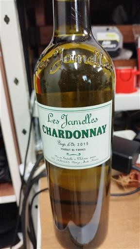 Languedoc og Roussillon Pays d'Oc Les Jamelles Chardonnay 2019
