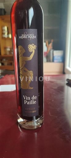 Vin Rouge sec Domaine S Henri Maire 2010 France Jura Arbois vin_de_paille