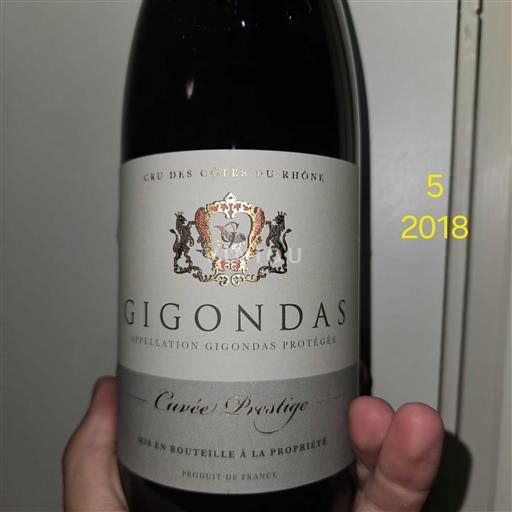 Valle del Ródano Gigondas Cuvée Prestige 2018