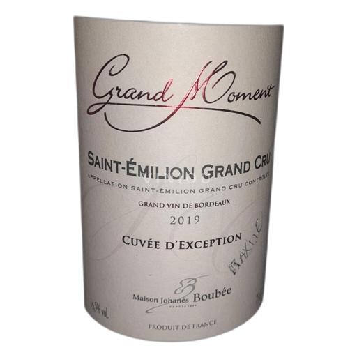 Bordeaux Saint-Émilion Grand Cru Château Pavie Grand Moment 2019