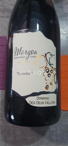 Beaujolais Morgon Domaine Des Deux Vallons Corcelette 2024