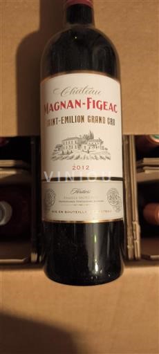 Bordeaux Saint-Émilion Grand Cru Château Magnan-Figeac 2012