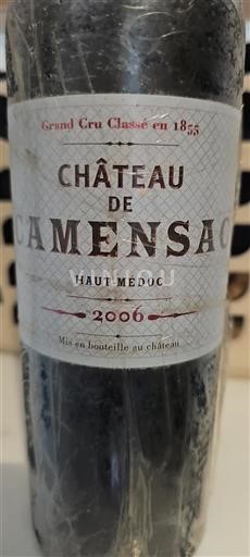 Bordeaux Haut-Médoc Grand Cru Château Camensac 2006