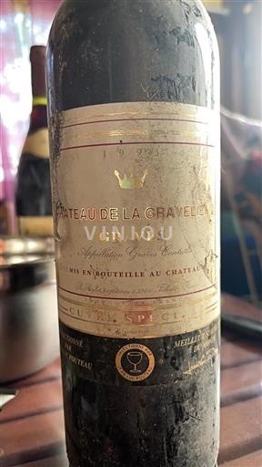 Bordeaux Graves Château La Gravelière Spéciale 1993