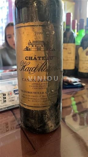 Bordeaux Canon-Fronsac Château Haut-Mazeris 1999