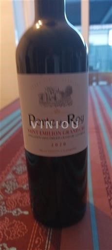 Burdeos Saint-Émilion Gran Cru Grand Cru Porte du Roy 2020