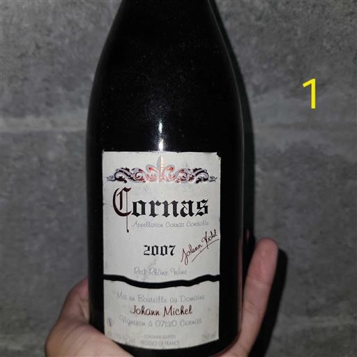 Vallée du Rhône Cornas Johann Michel 2007