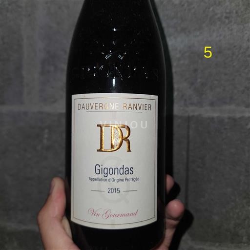 Rona dolina Gigondas Dauvergne Ranvier Vin Gourmand 2015
