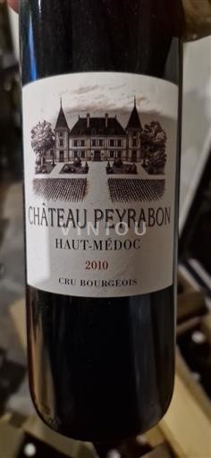 Bordeaux Haut-Médoc Cru Bourgeois Château Peyrabon 2010