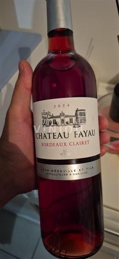 Bordeaux Bordeaux clairet Château Fayau 2024