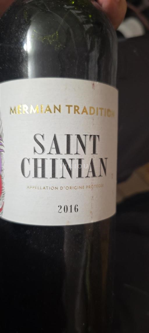 Linguadoca Saint-Chinian Mermian Tradition 2016