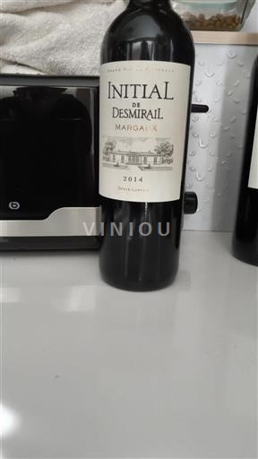 Bordeaux Margaux Château Desmirail Initial de Desmirail 2014