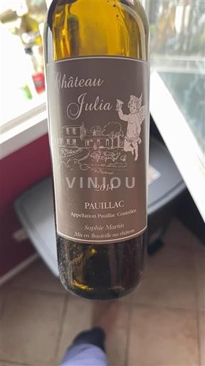 Bordeaux Pauillac Château Julia 2014