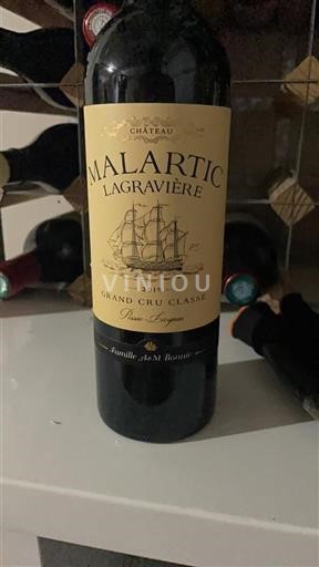 Bordeaux Pessac-Léognan Grand Cru Classé Malartic-Lagravière 2019