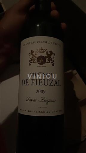 Bordeaux Pessac-Léognan Grand Cru Château Fieuzal 2009