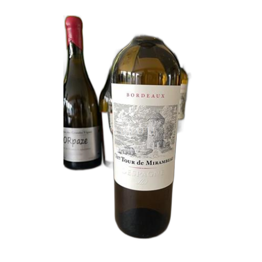 Vin Blanc sec Entre-deux-mers Château Tour de Mirambeau 2023 France Bordeaux