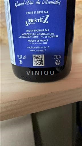 Rhône-dalen Saint-Joseph Monteillet Grand-Duc du Monteillet Ikke årgangsbestemt