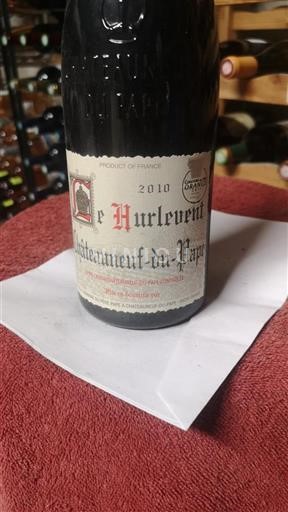 Rhônen laakso Châteauneuf-du-Pape Domaine Père Pape Le Hurlevent 2010