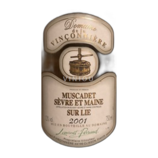Valle della Loira Muscadet Sèvre et Maine Domaine La Vinçonnière Sur Lie 2001