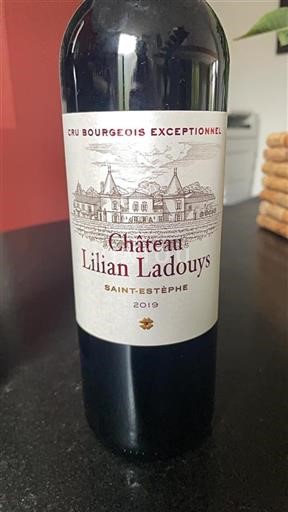 Burdeos Saint-Estèphe Cru Bourgeois Château Lilian Ladouys 2019