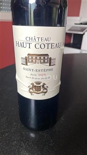 Bordeaux Saint-Estèphe Château Haut Coteau 2019
