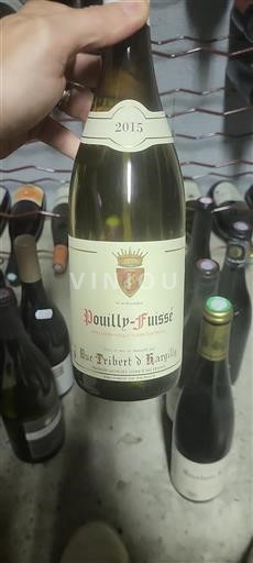 Vin Blanc sec Duc Fribert Argilly 2015 France Bourgogne Pouilly-fuissé AOC