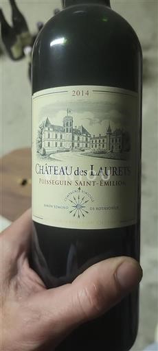 Bordeaux Puisseguin-saint-émilion Château Des Laurets 2014