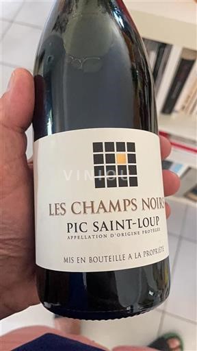 Languedoc Pic-saint-loup Les Champs Noirs Non Millésimé